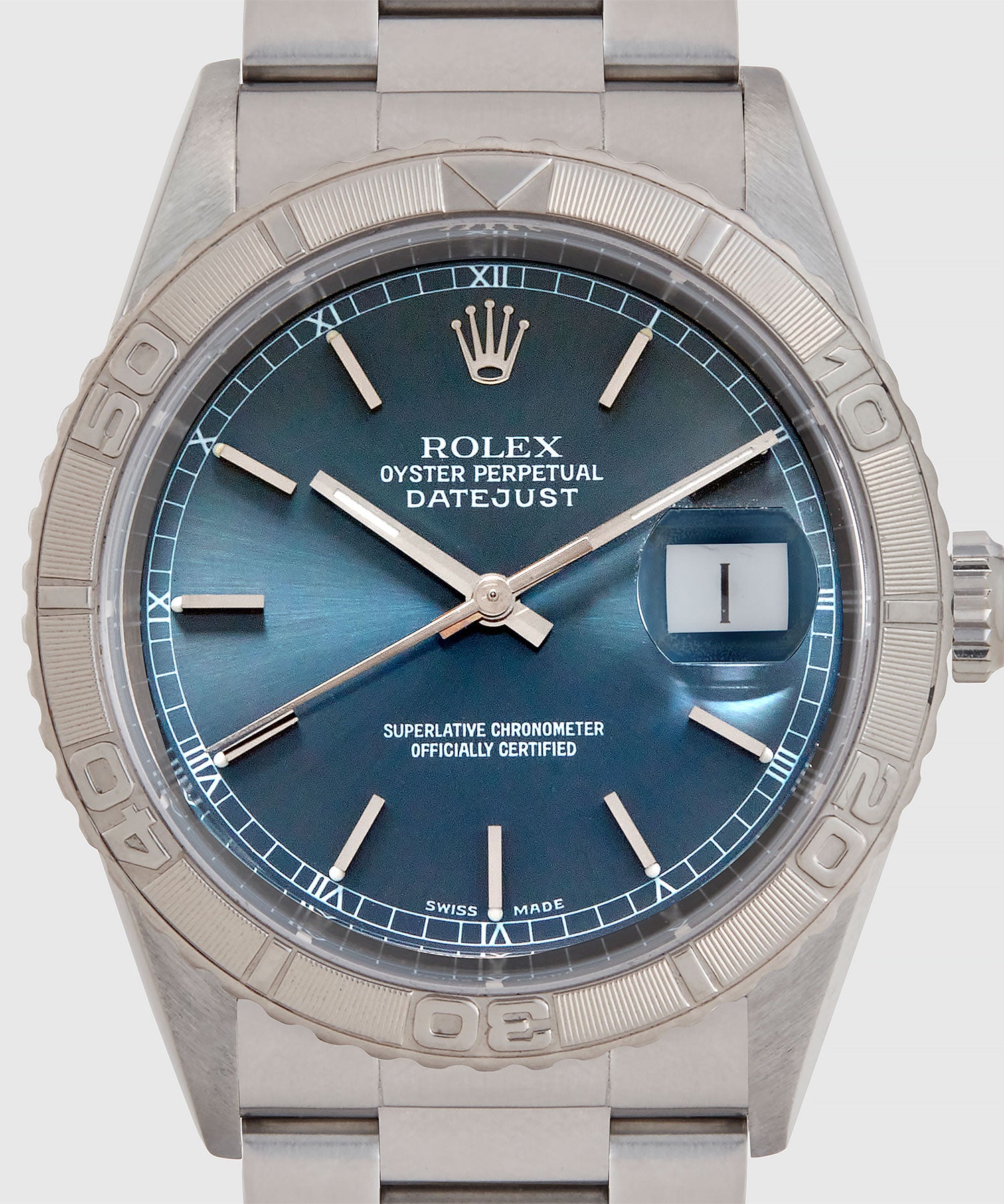 2000 Rolex Thunderbird Datejust Watch - Image 3