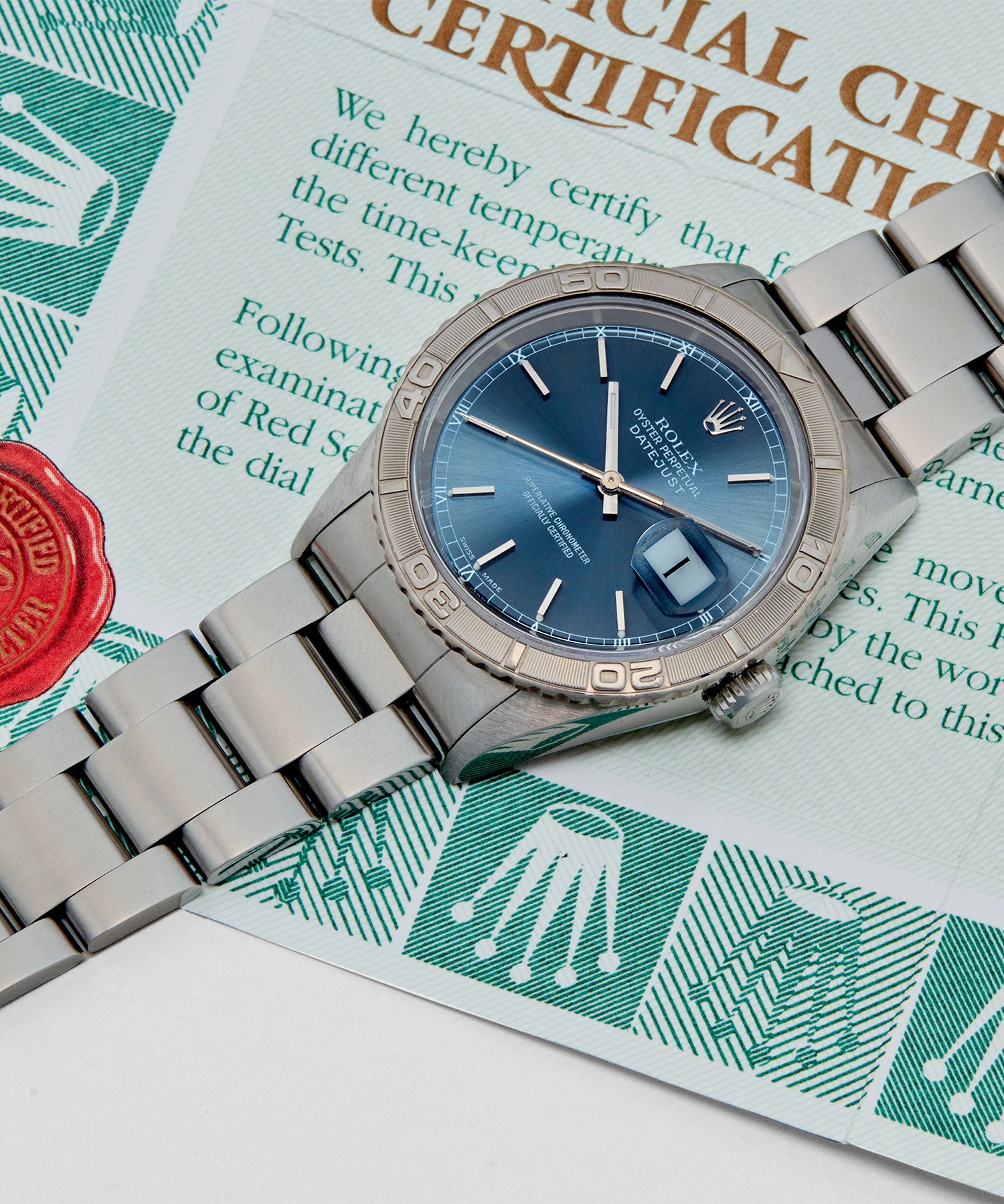 2000 Rolex Thunderbird Datejust Watch - Image 2