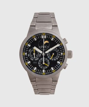 2004 IWC Perpetual Calendar Titanium Chronograph Watch