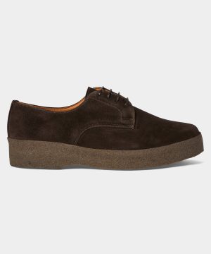 Sanders Suede Vamp Gibson Dress Shoe