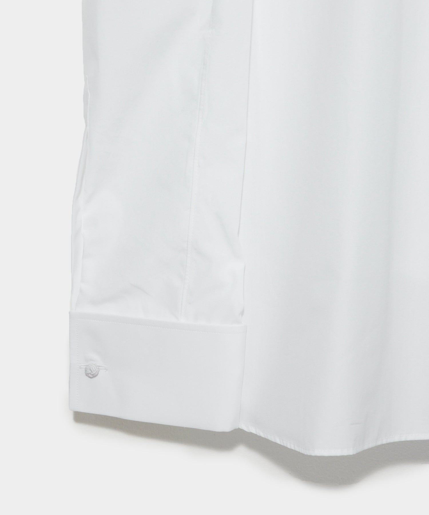 Hamilton + Todd Snyder Cotton Pleated Spread Collar Tuxedo Shirt - Image 4