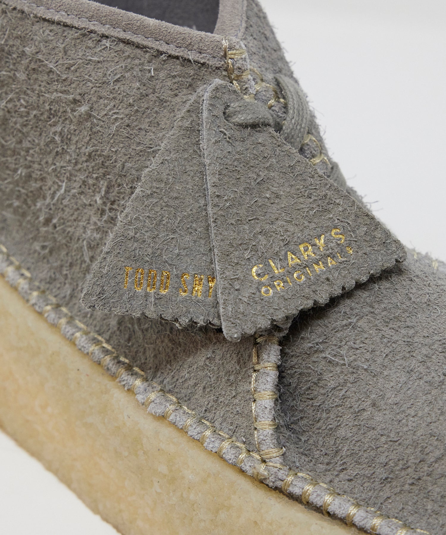 Todd Snyder X Clarks Originals Caravan Boot in Gray - Image 6
