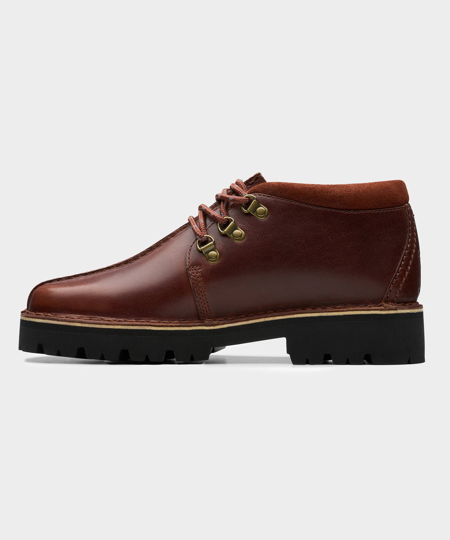 Clarks Desert Trek Hiker in British Tan Leather - Image 2