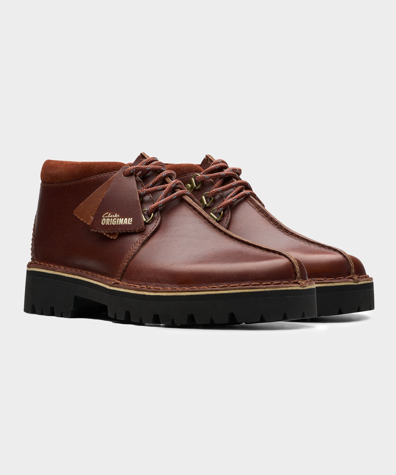 Clarks Desert Trek Hiker in British Tan Leather - Image 4