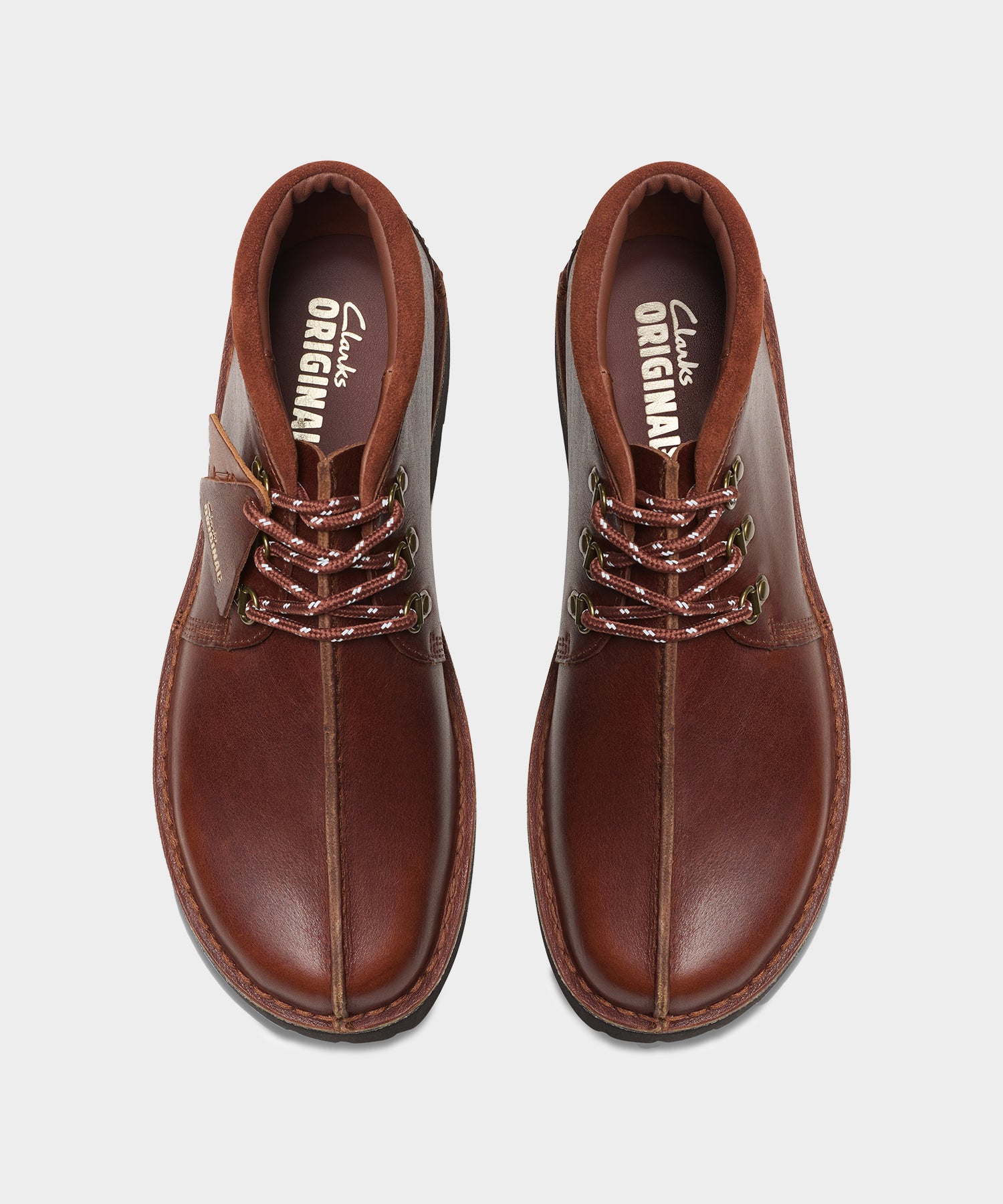 Clarks Desert Trek Hiker in British Tan Leather - Image 6