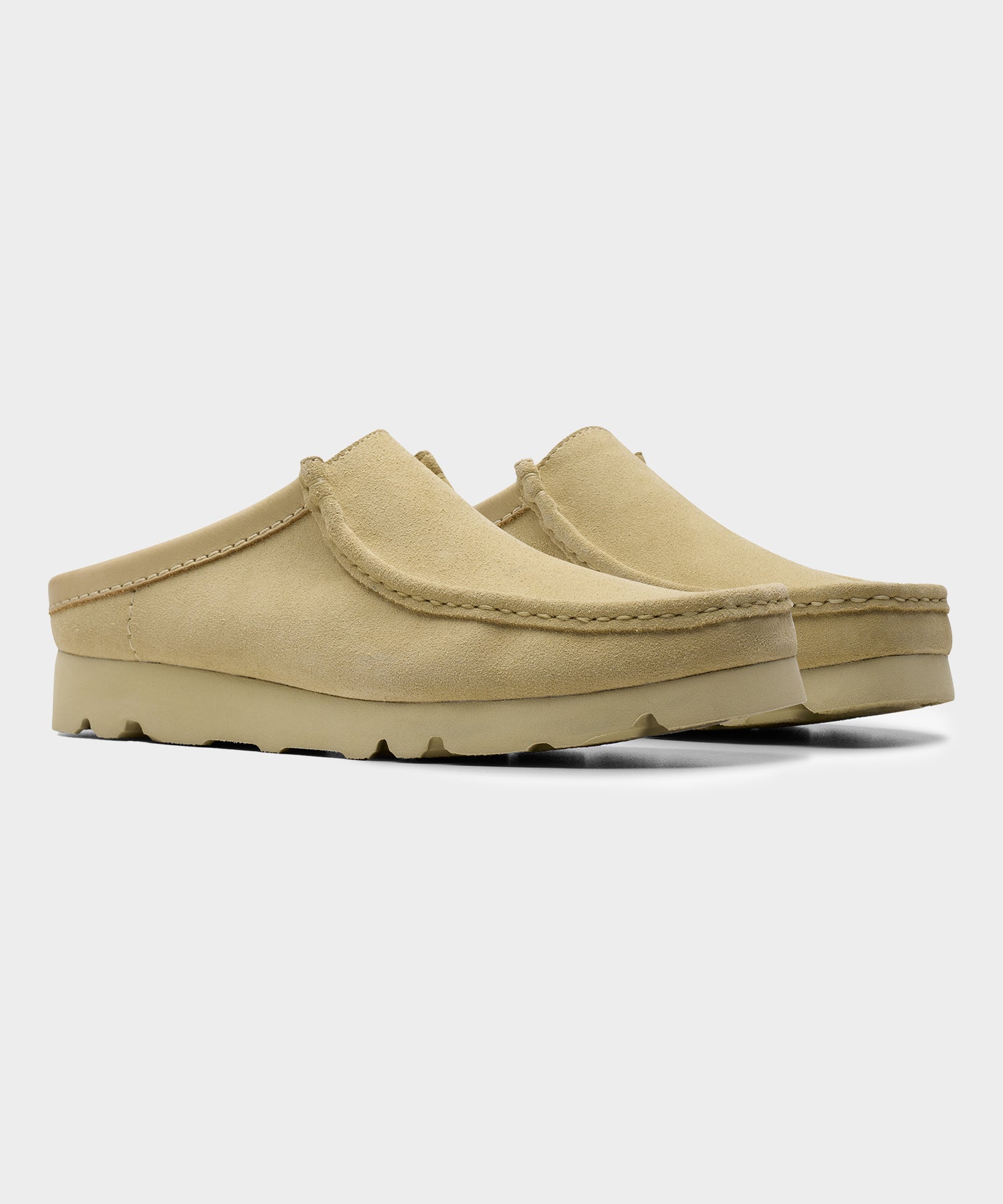 Clarks Wallabee Slip in Maple Suede - Image 2
