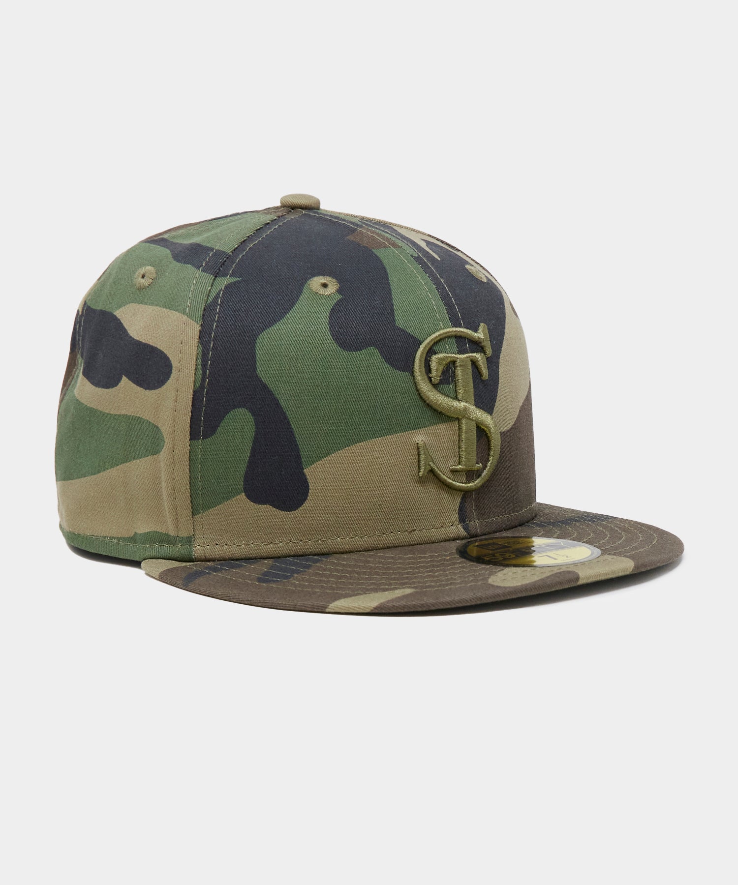 Todd Snyder x New Era Logo Cap in Woodland Camo - Image 2