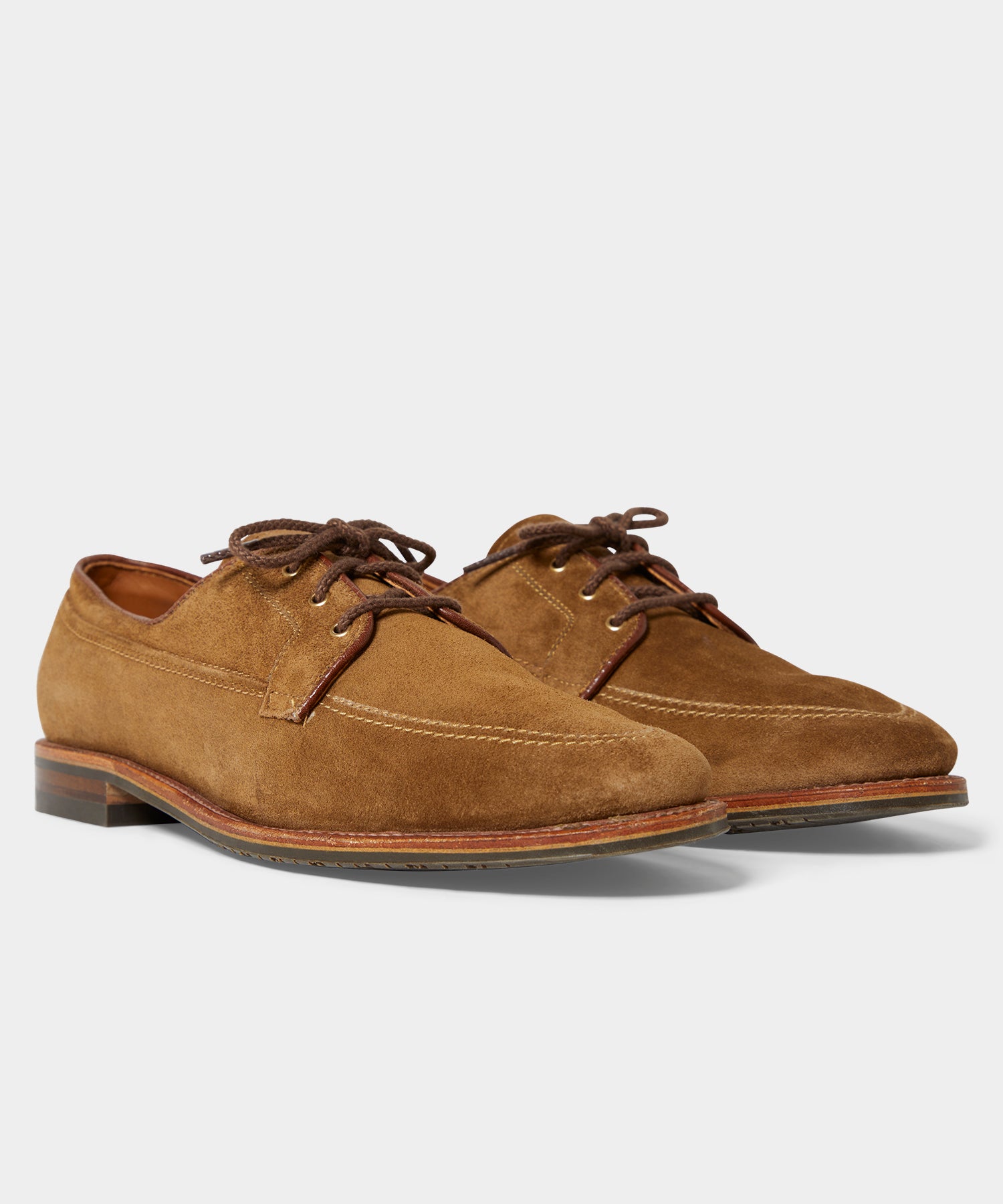 Alden Mocc Toe Suede Blucher - Image 2