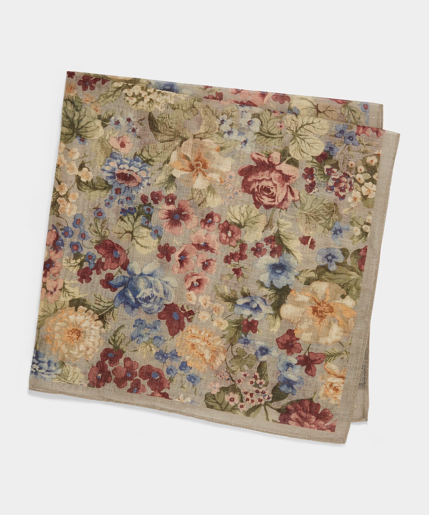 Italian Garden Floral Neckerchief - Image 3