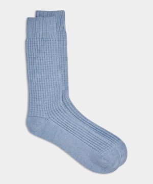 Cotton Waffle Sock