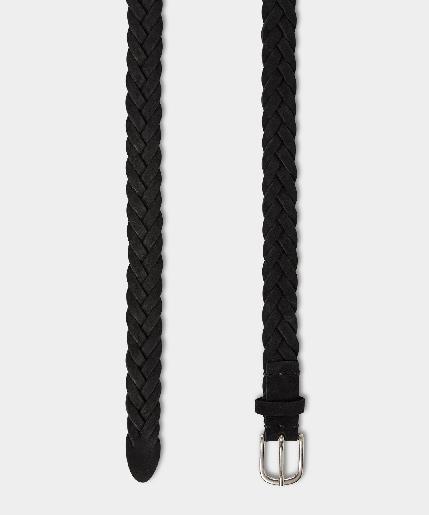 Italian Suede Braided Belt - Image 2