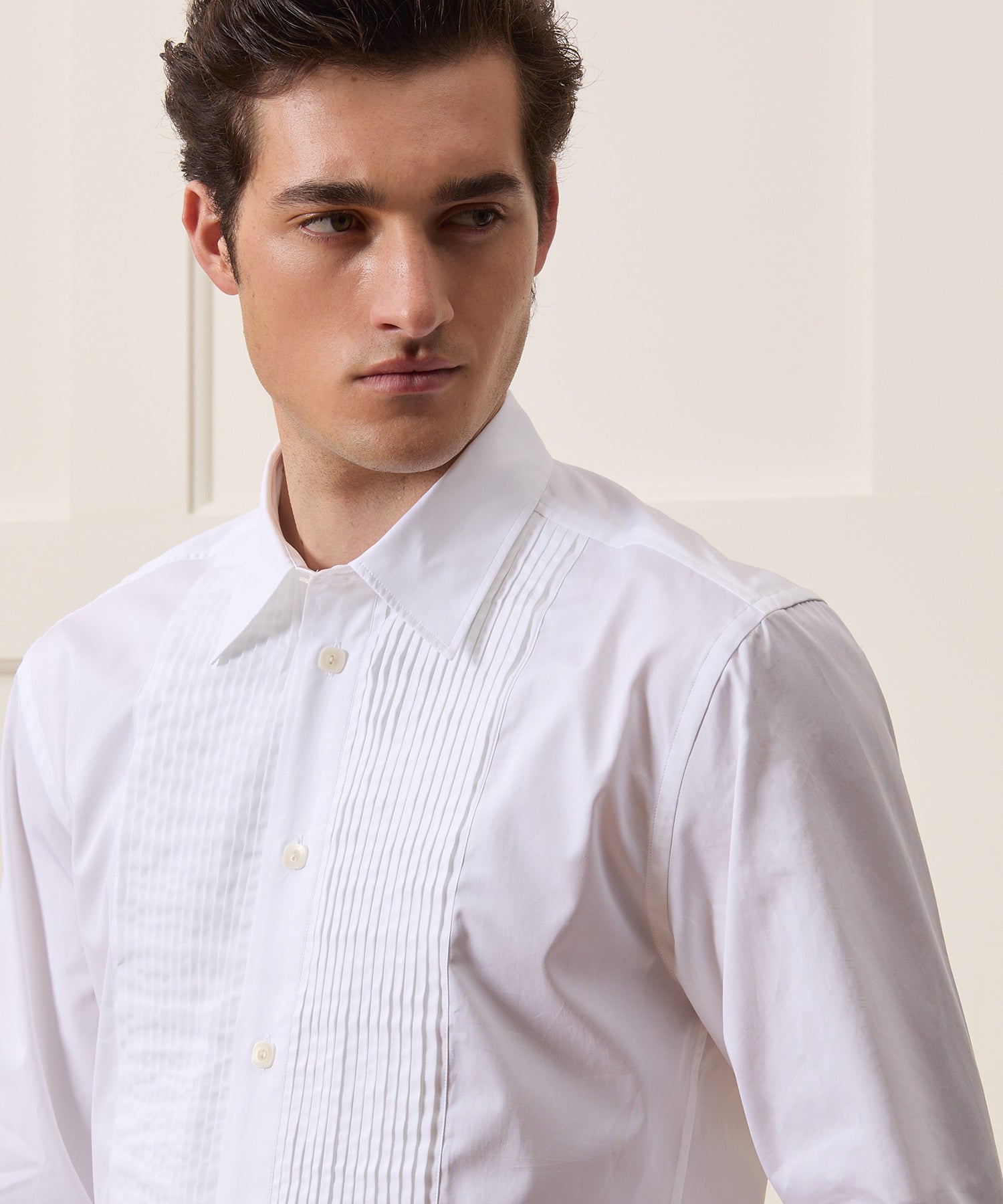 Armando Cabral Pleat Bib Tuxedo Shirt - Image 3