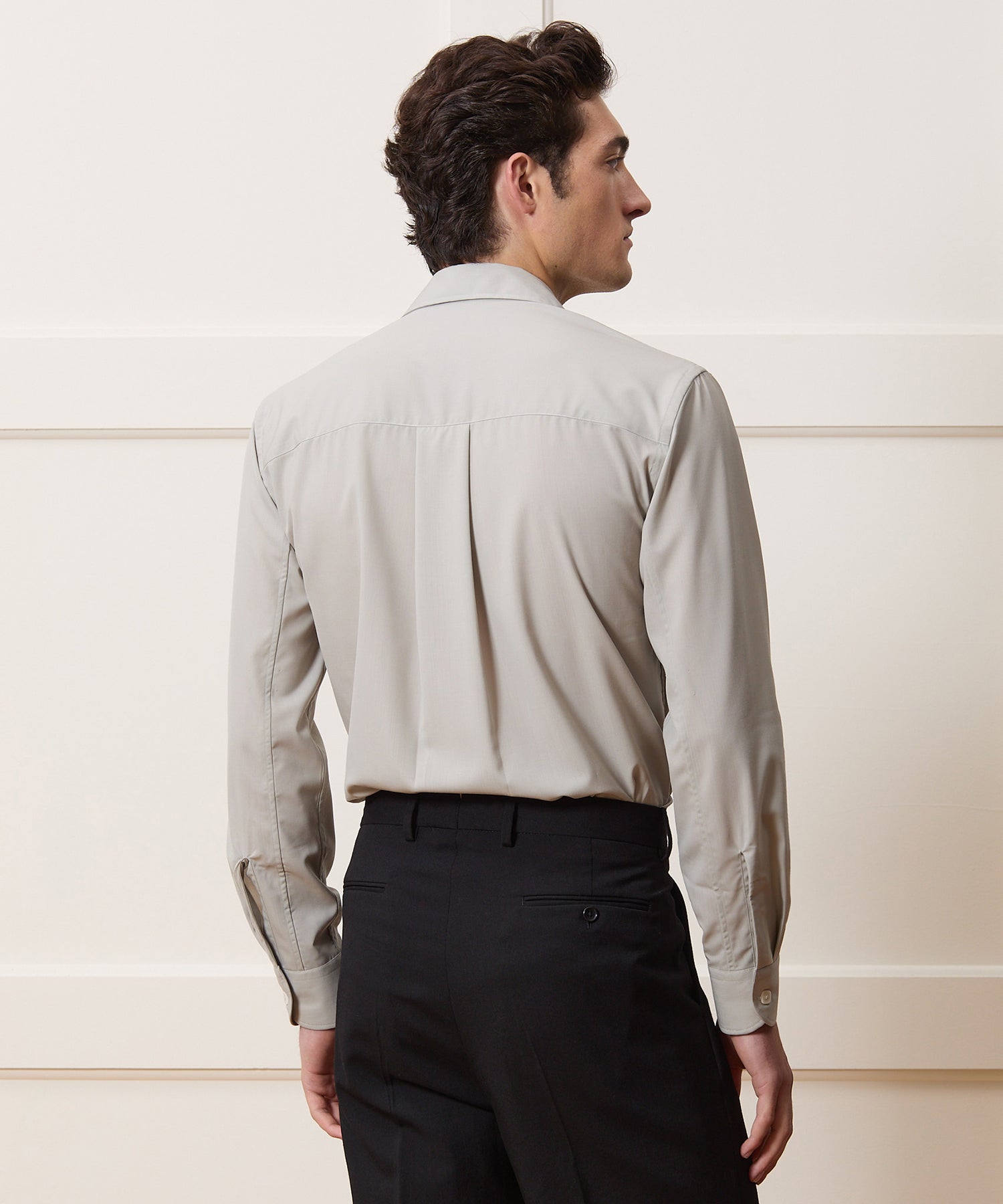 Armando Cabral Long Sleeve Camp Collar Dress Shirt - Image 4