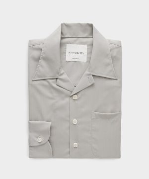 Armando Cabral Long Sleeve Camp Collar Dress Shirt