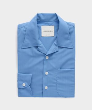 Armando Cabral Long Sleeve Camp Collar Dress Shirt