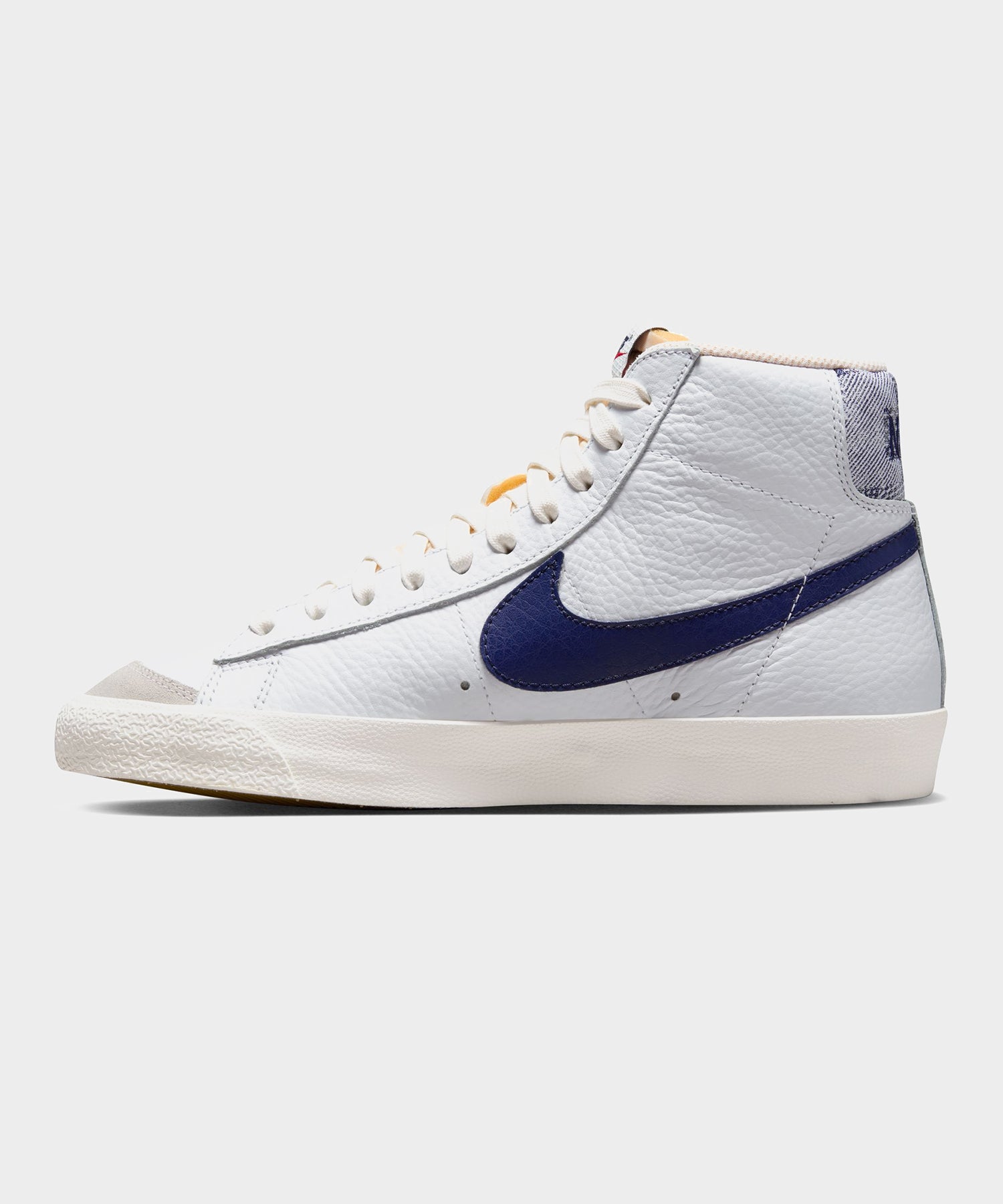 Nike Blazer Mid 77 White/Navy - Image 2
