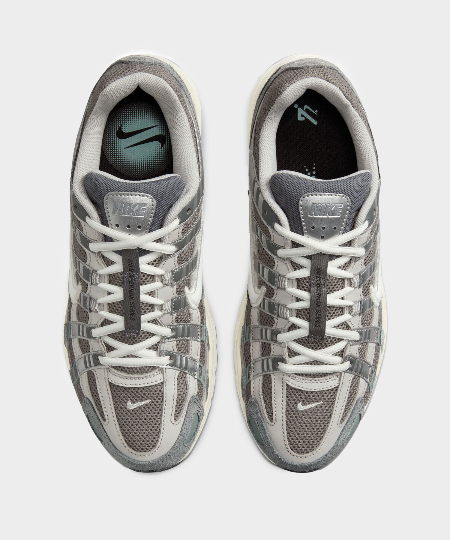 Nike P-6000 in Flat Pewter + Metallic Silver - Image 5