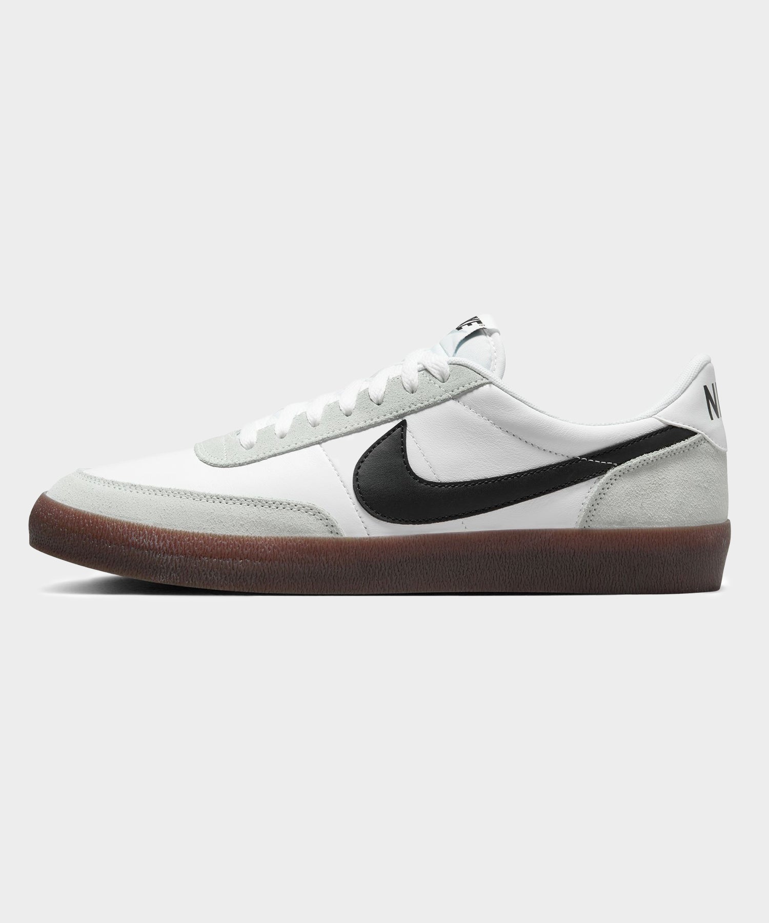 Nike Leather Killshot 2 in Black & Light Silver - Image 3