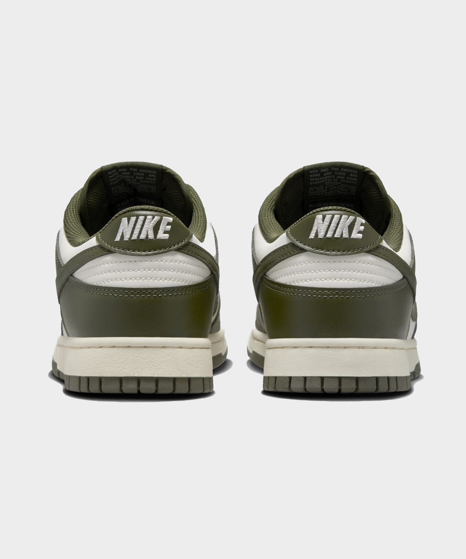 Nike Dunk Low Retro in Pale Ivory + Cargo Khaki - Image 4