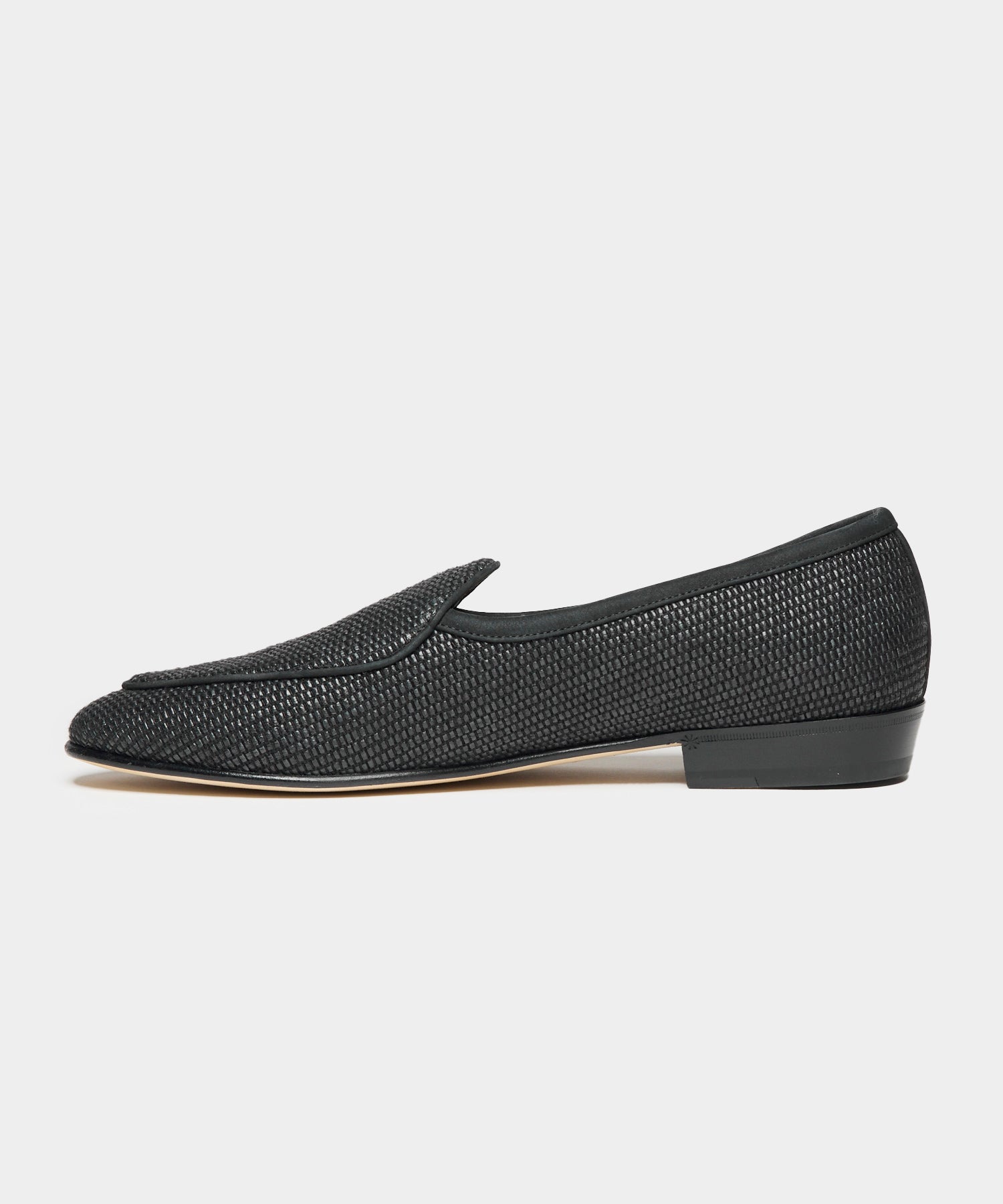 Todd Snyder x Baudoin & Lange Raffia Sagan Loafer - Image 4