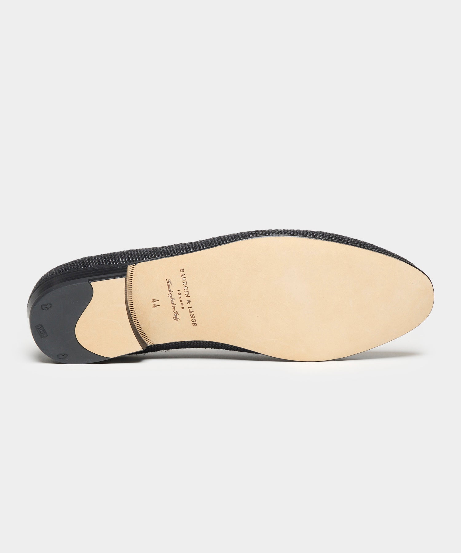 Todd Snyder x Baudoin & Lange Raffia Sagan Loafer - Image 6