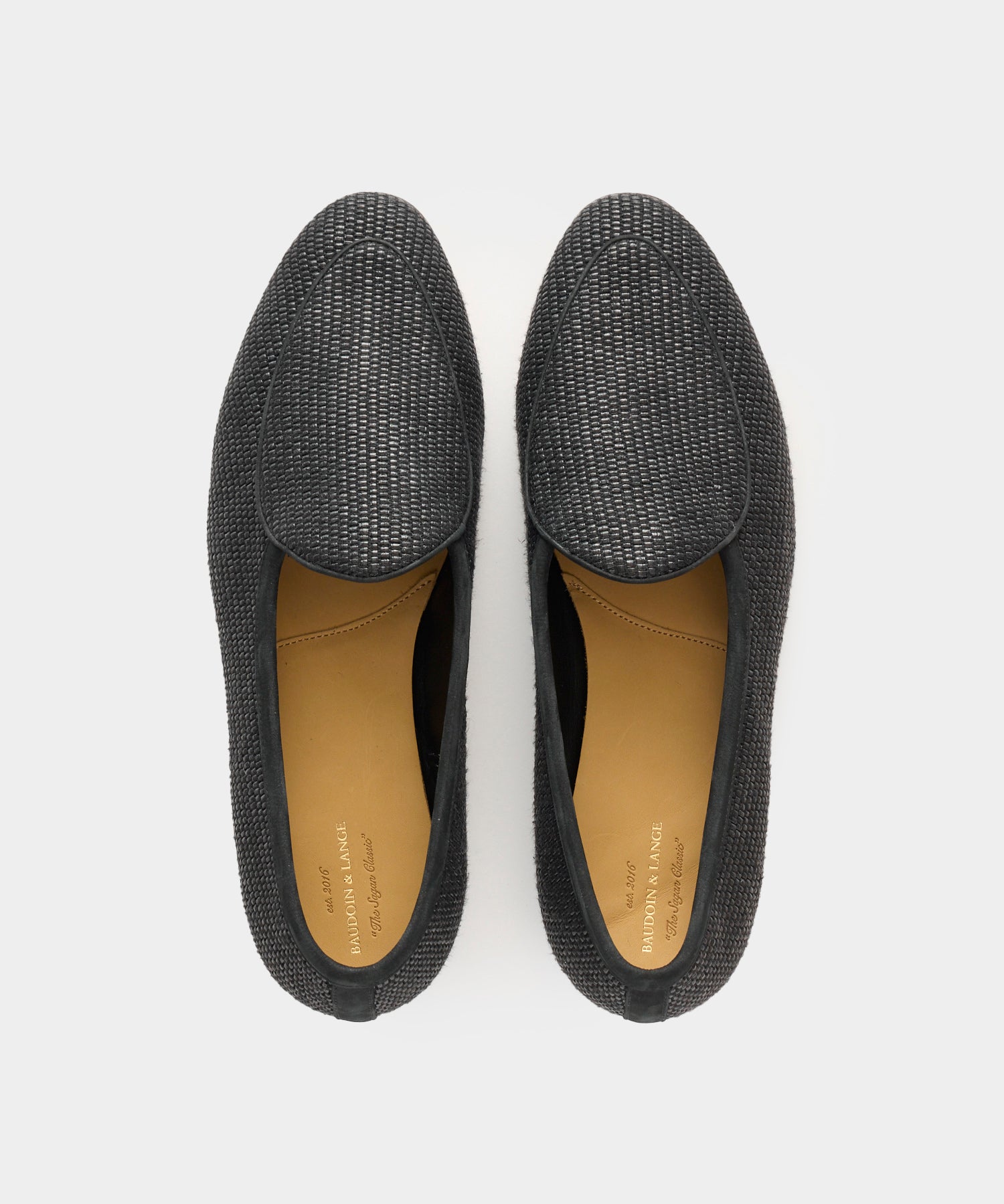 Todd Snyder x Baudoin & Lange Raffia Sagan Loafer - Image 3