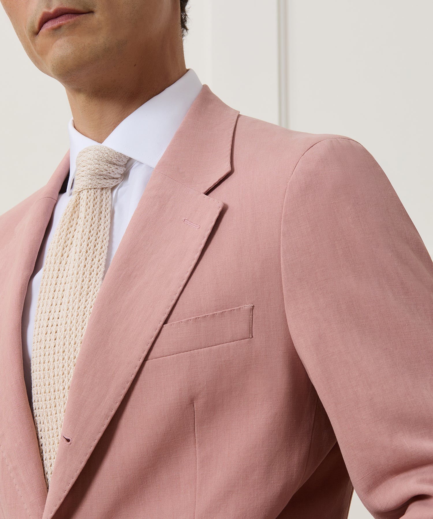 Italian Sueded Linen Madison Jacket - Image 4