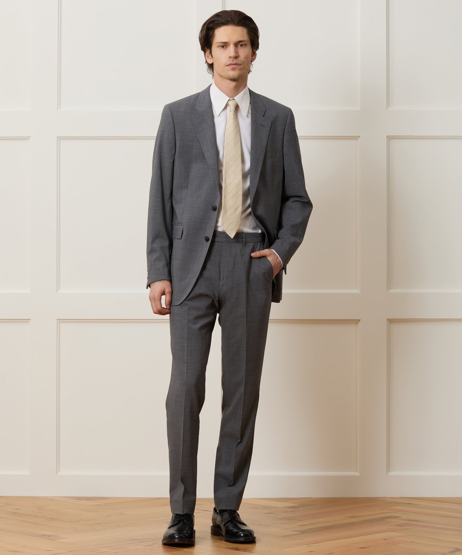 Italian Tropical Wool Sutton Trouser - Image 3
