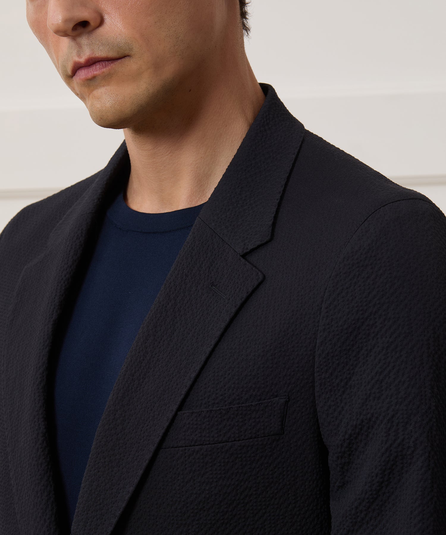 Italian Seersucker Madison Jacket - Image 8