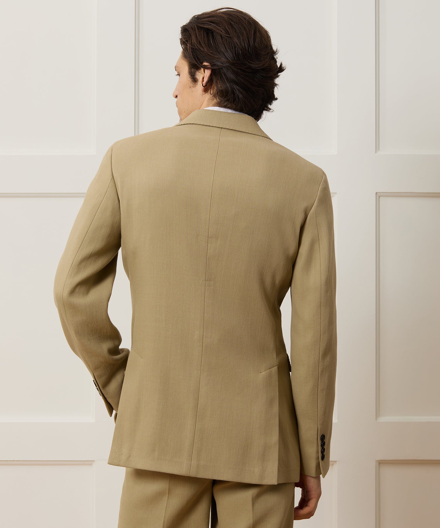 Italian Cotton Crepe Wythe Jacket - Image 5