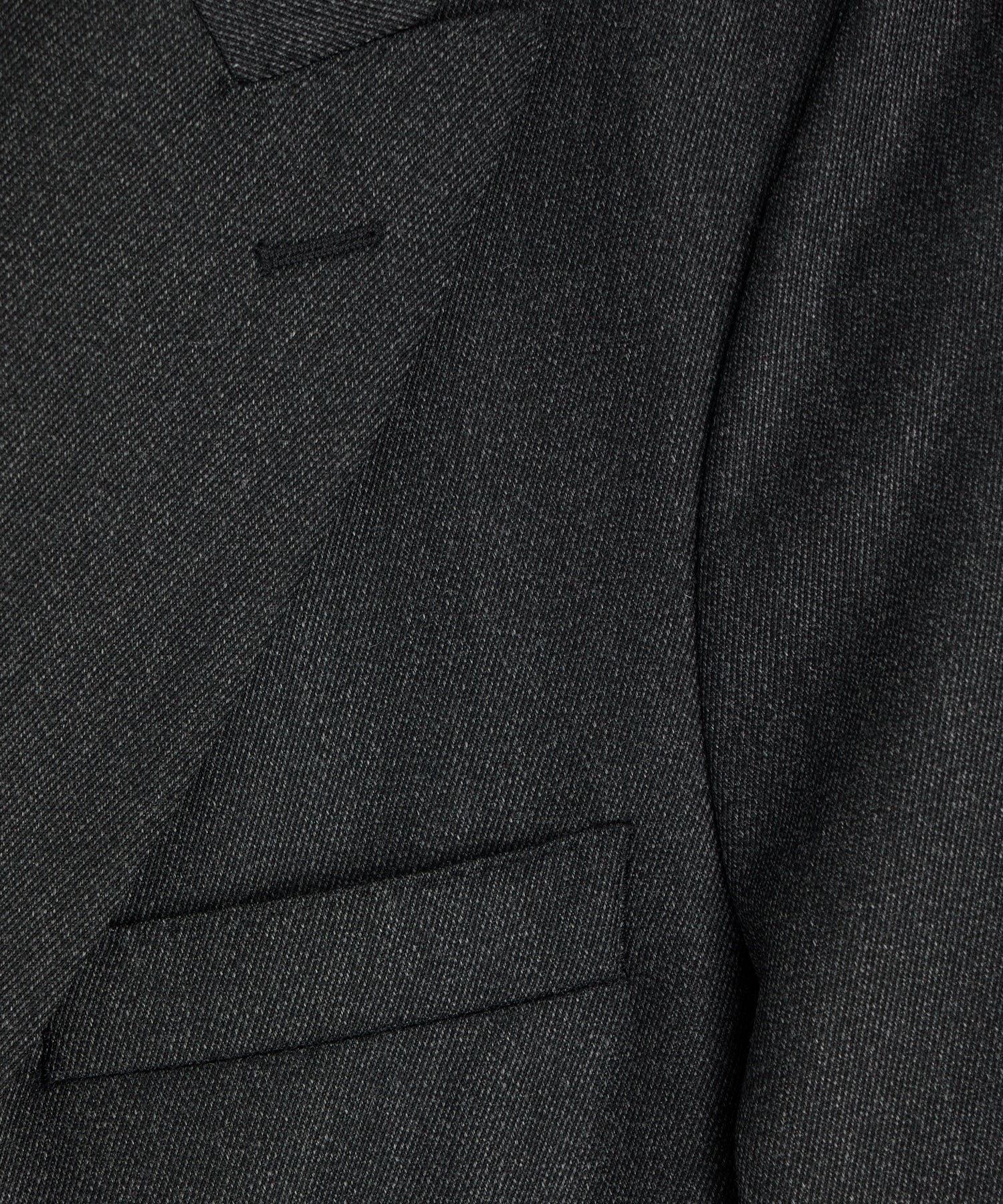 Italian Cavalry Twill Wythe Jacket in Charcoal - Image 3