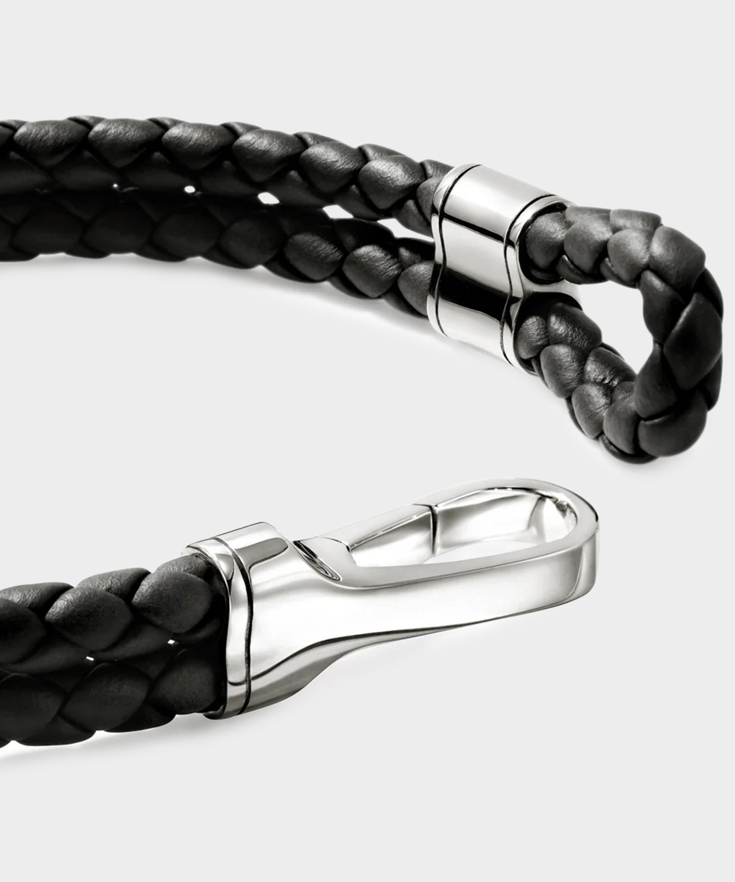 John Hardy Leather Double Row Bracelet - Image 2