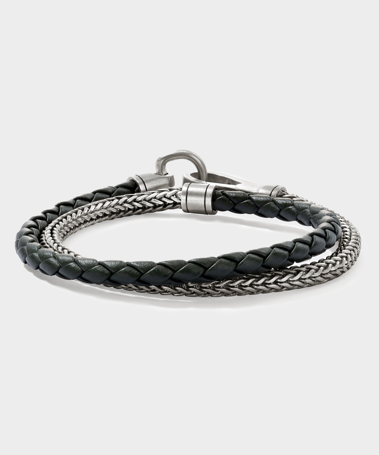 Todd Snyder x John Hardy Silver Double Wrap Bracelet - Image 2