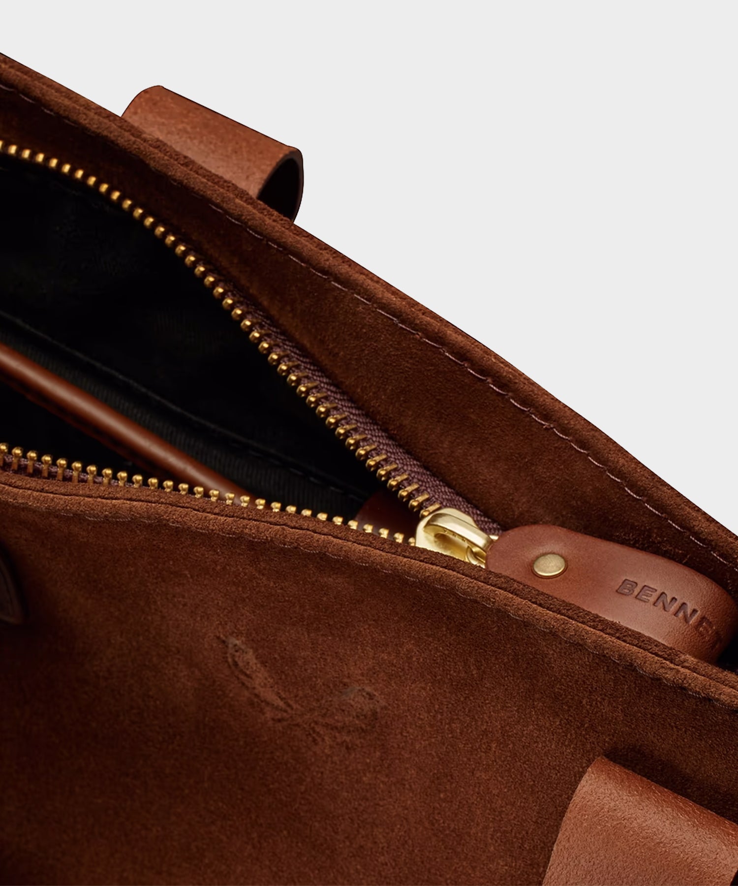 Bennett Winch Suede Tote Bag - Image 3