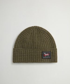 Todd Snyder x Woolrich Wool-Cashmere Waffle Beanie