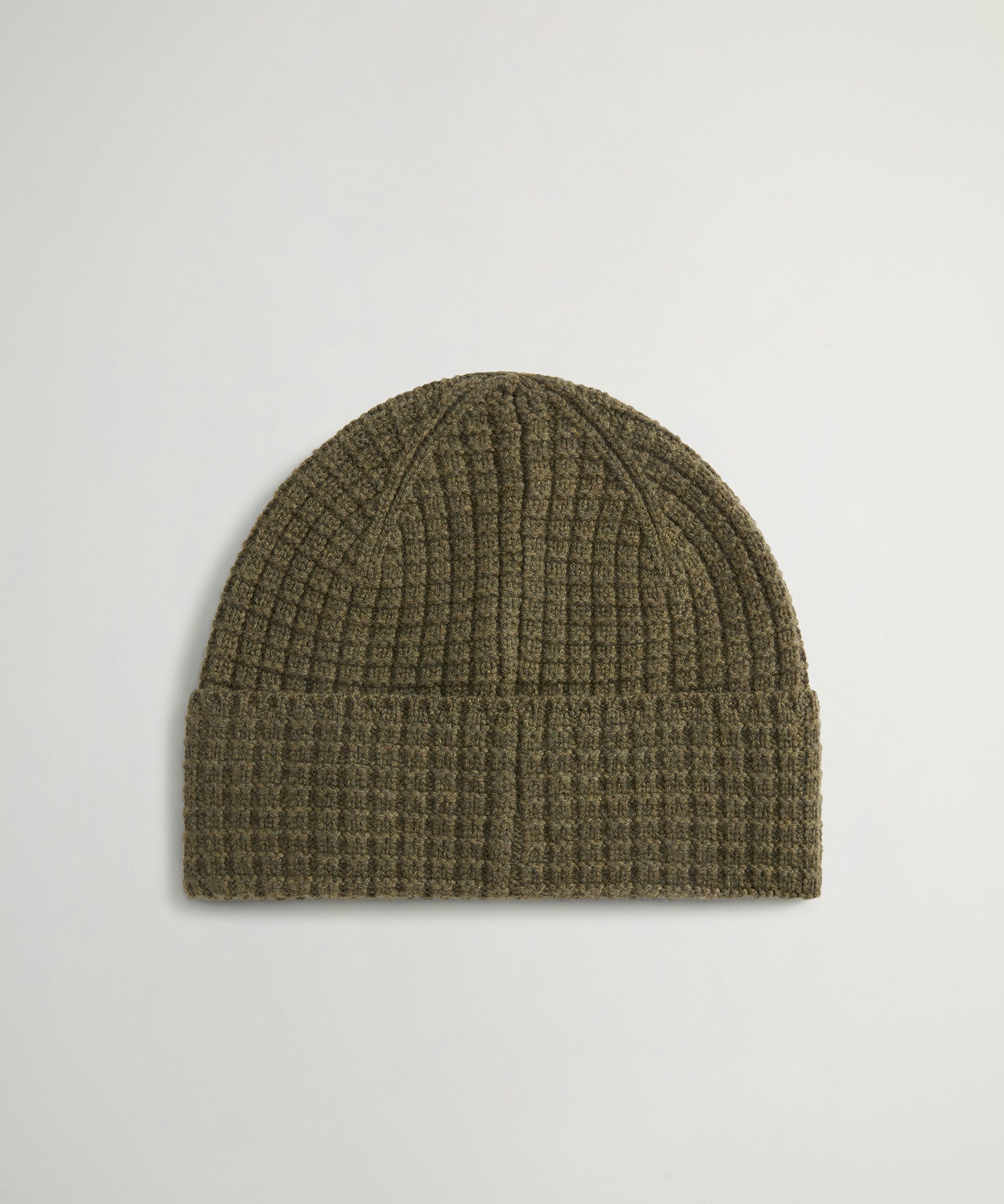 Todd Snyder x Woolrich Wool-Cashmere Waffle Beanie - Image 3