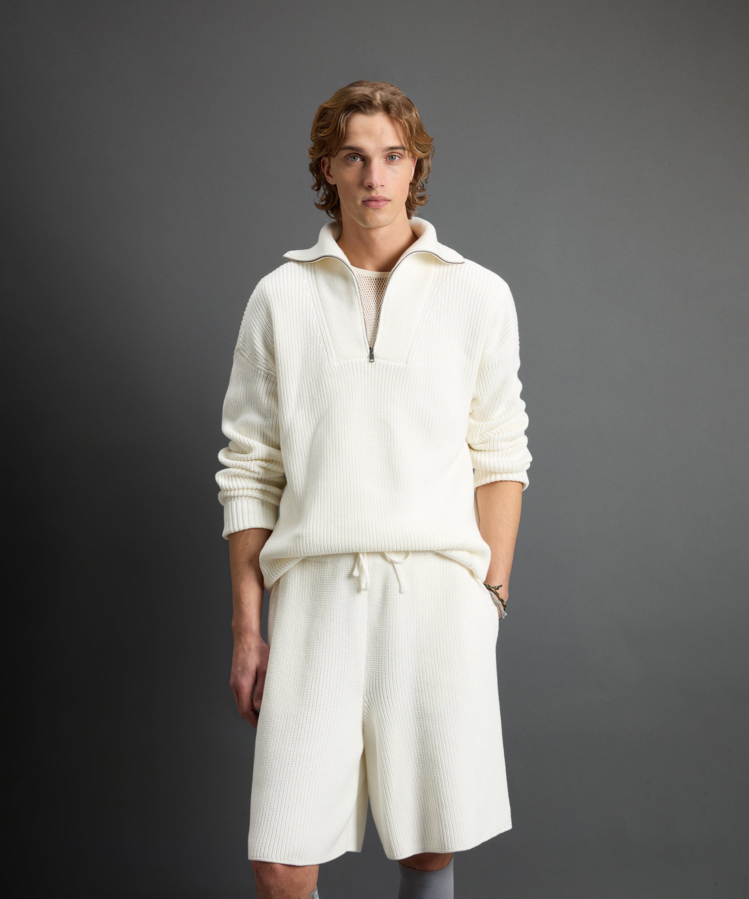 Todd Snyder x Woolrich Cotton Half-Zip Sweater - Image 2