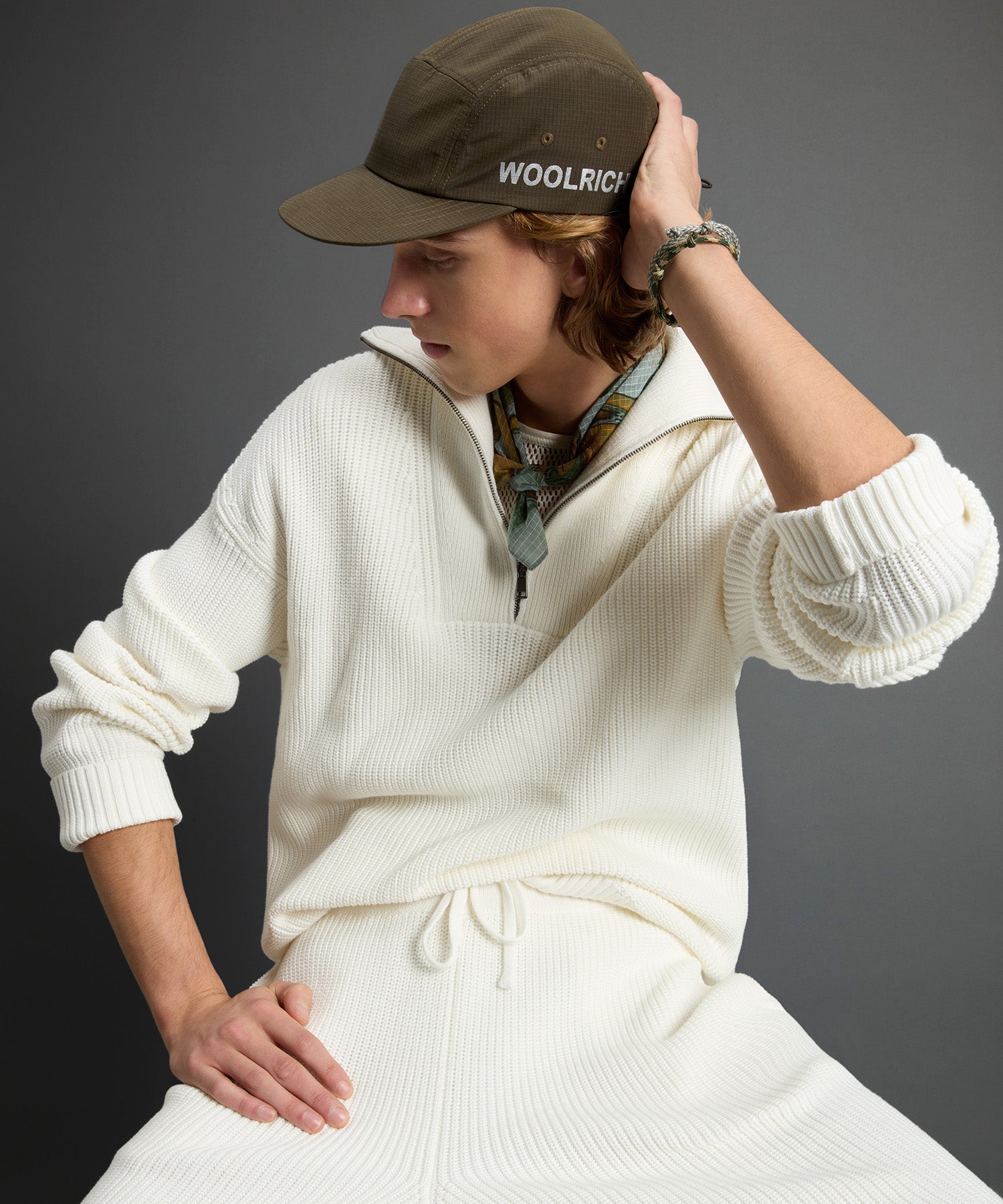 Todd Snyder x Woolrich Cotton Half-Zip Sweater - Image 5