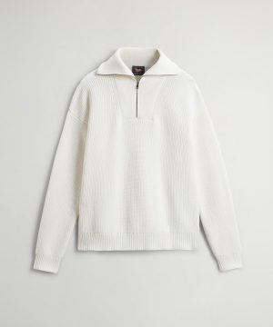 Todd Snyder x Woolrich Cotton Half-Zip Sweater