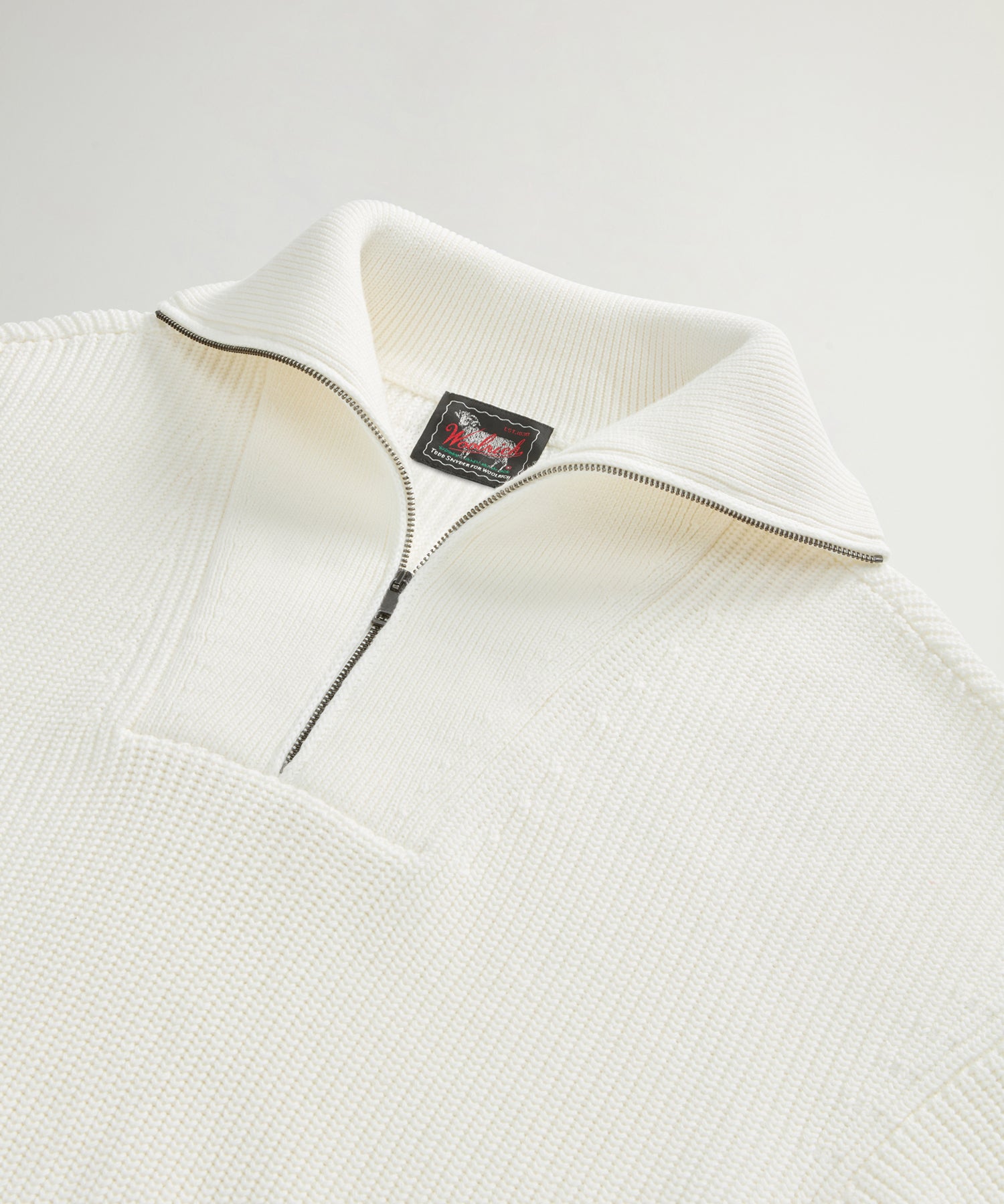 Todd Snyder x Woolrich Cotton Half-Zip Sweater - Image 6