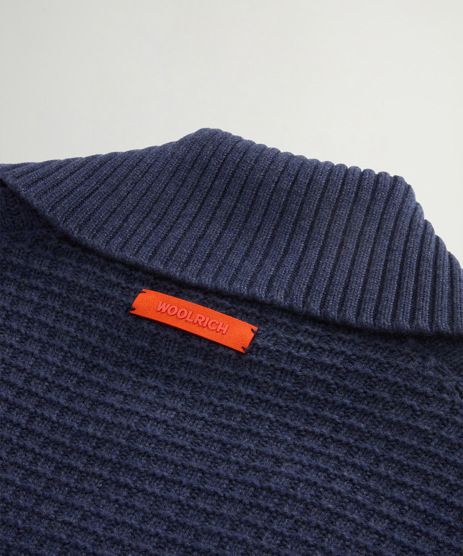 Todd Snyder x Woolrich Wool-Cashmere Waffle Sweater Polo - Image 6