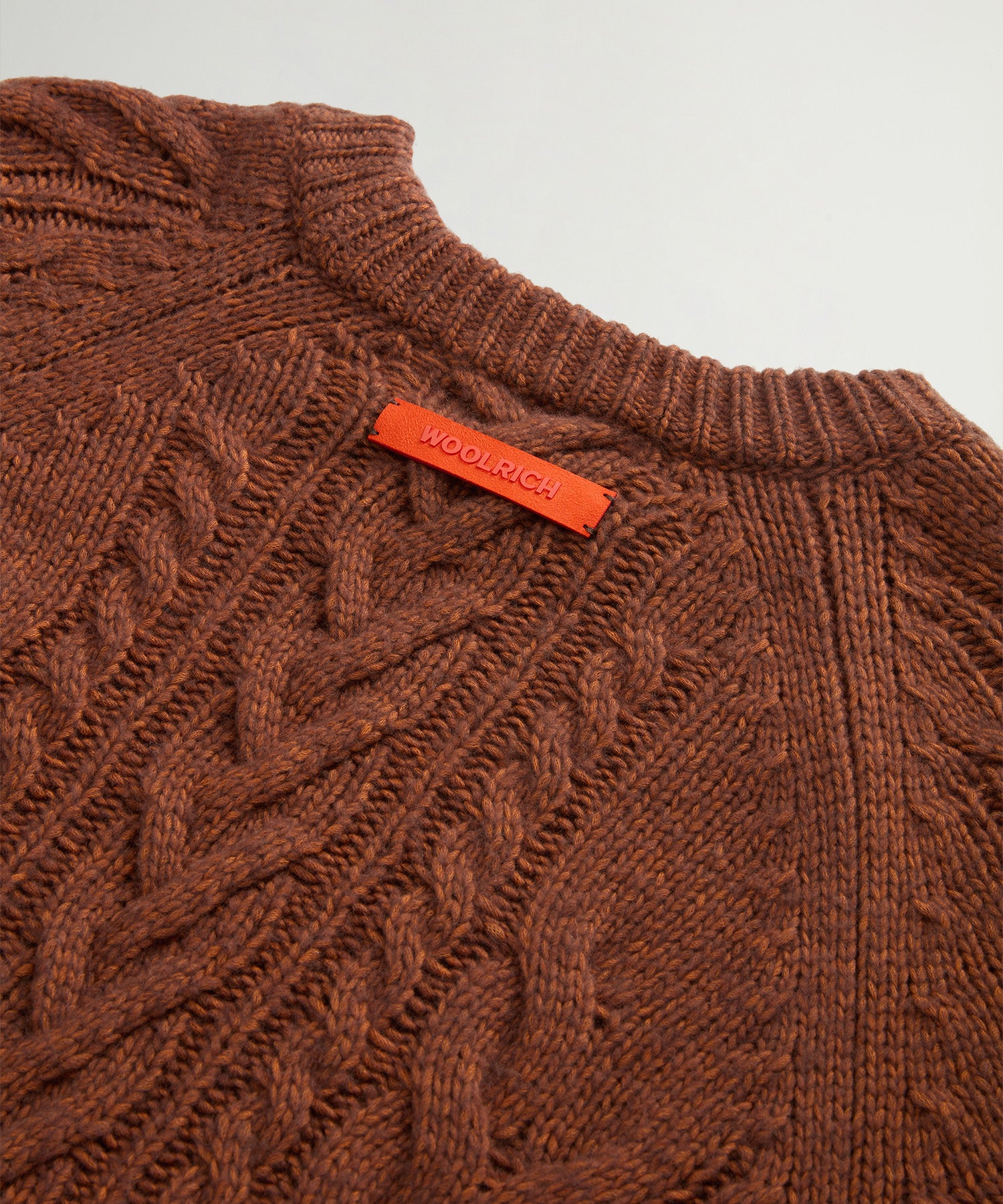 Todd Snyder x Woolrich Mouliné Cable Knit Crewneck - Image 6