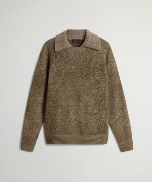 Todd Snyder x Woolrich Ram Collared Crewneck Sweater