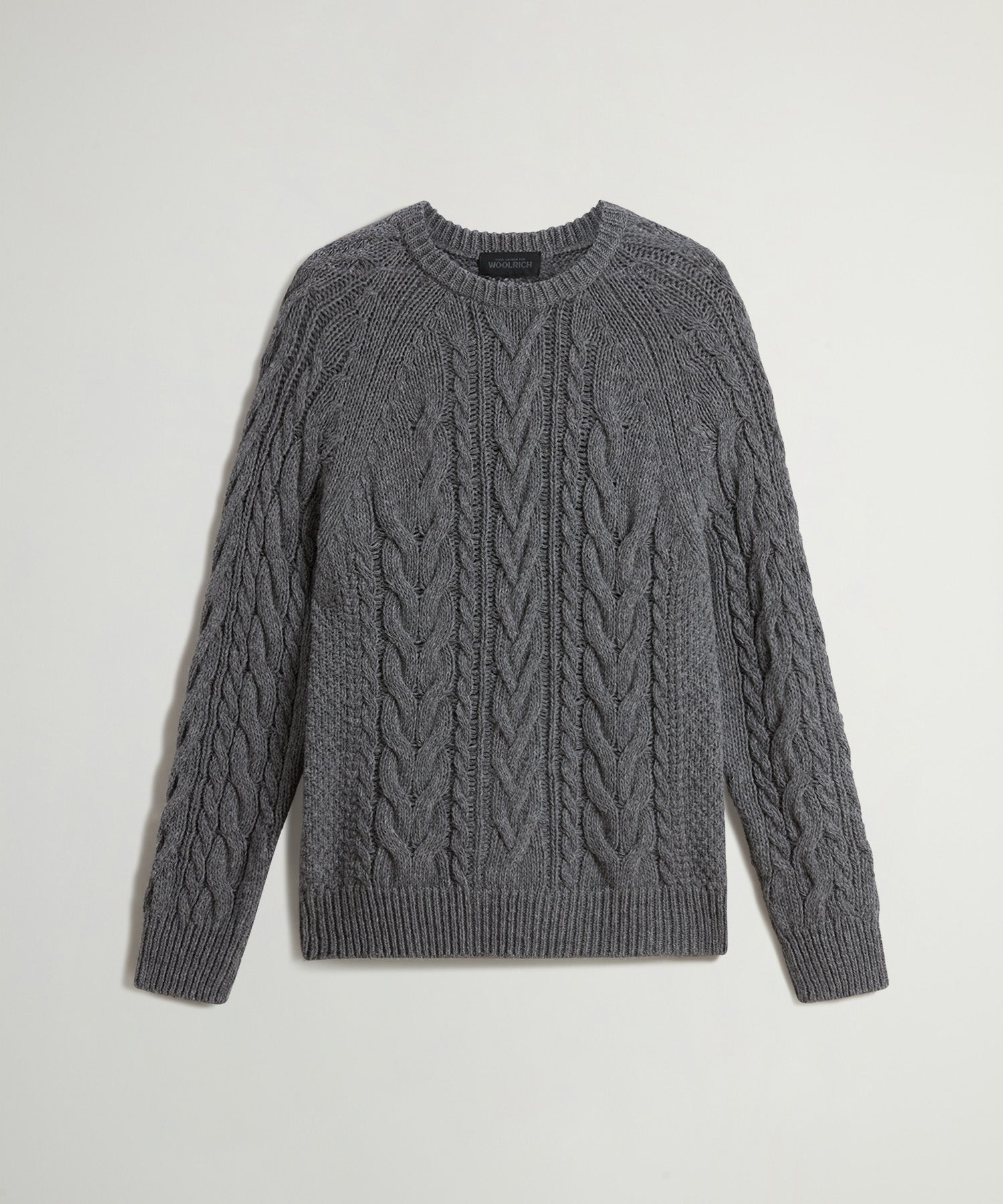 Todd Snyder x Woolrich Moulin?? Cable Knit Crewneck