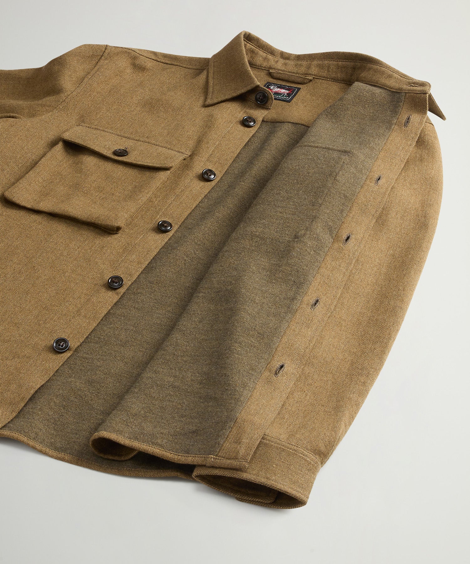 Todd Snyder x Woolrich Linen-Cashmere Overshirt - Image 8