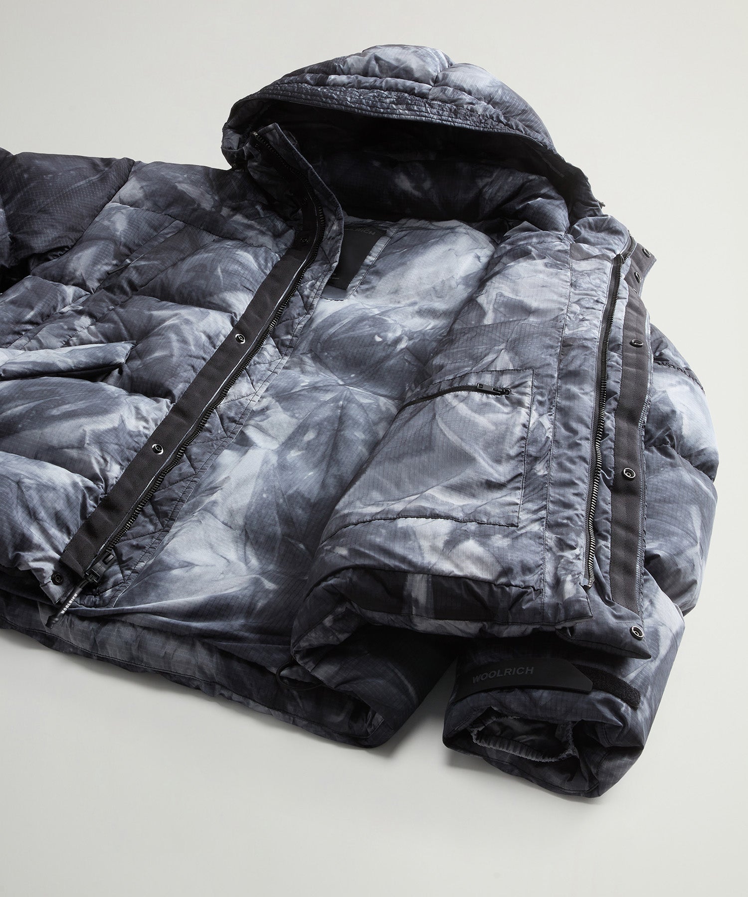 Todd Snyder x Woolrich Tie-Dye Glacier Puffer Jacket - Image 11