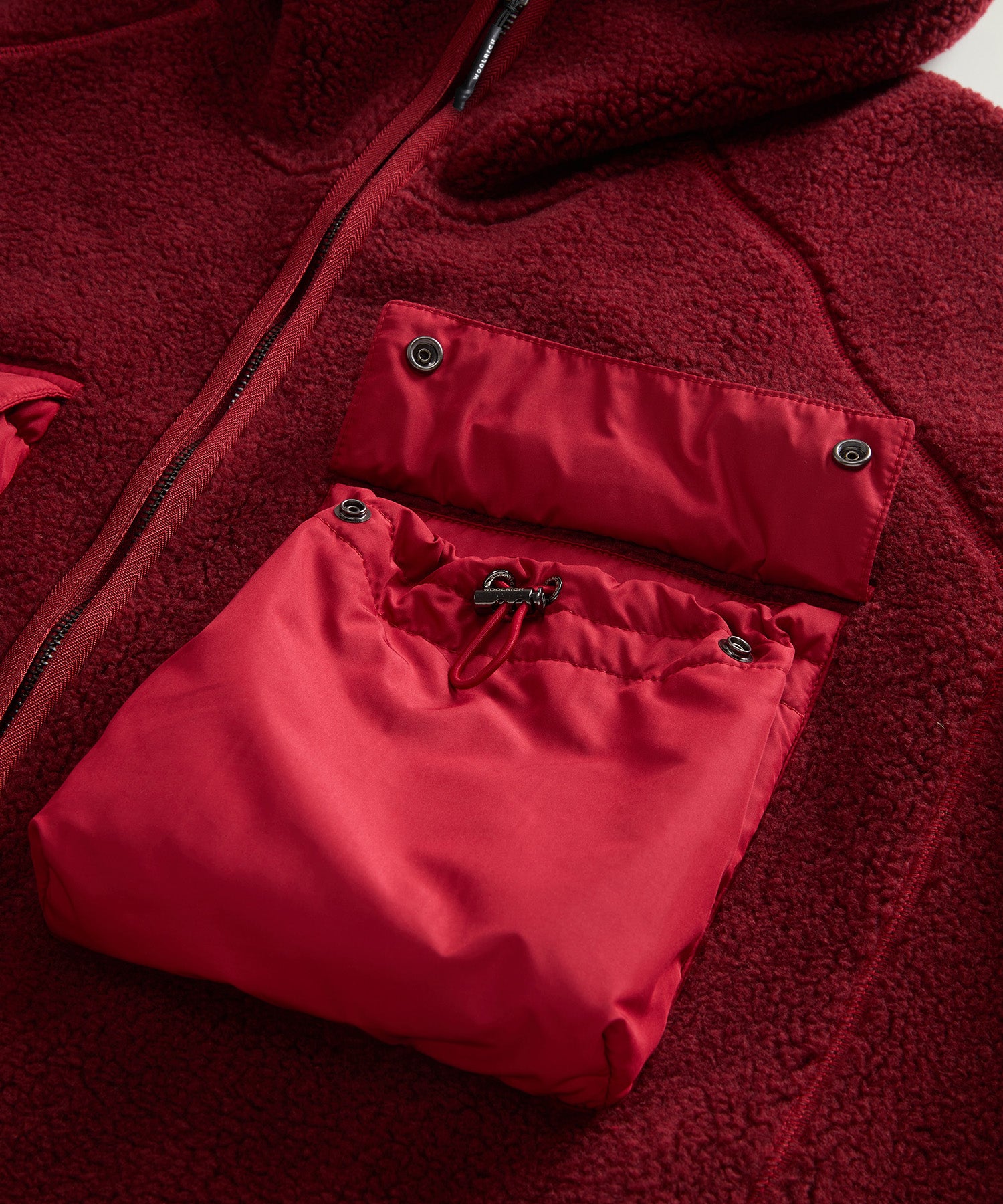 Todd Snyder x Woolrich Sherpa Fleece Quilted Full-Zip Jacket - Image 8