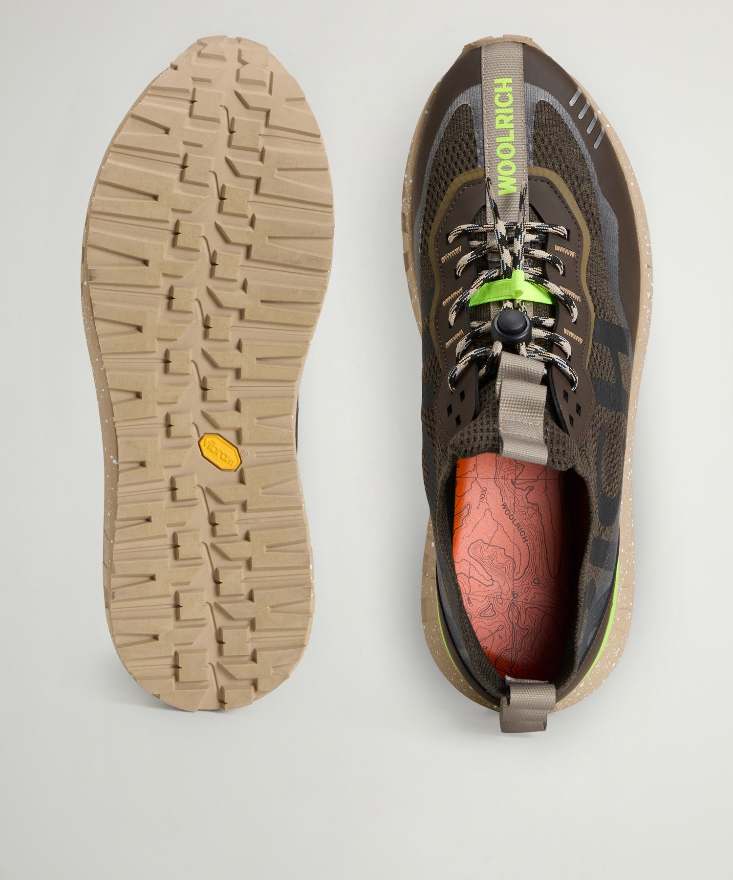 Todd Snyder x Woolrich Sneaker in Mud - Image 6