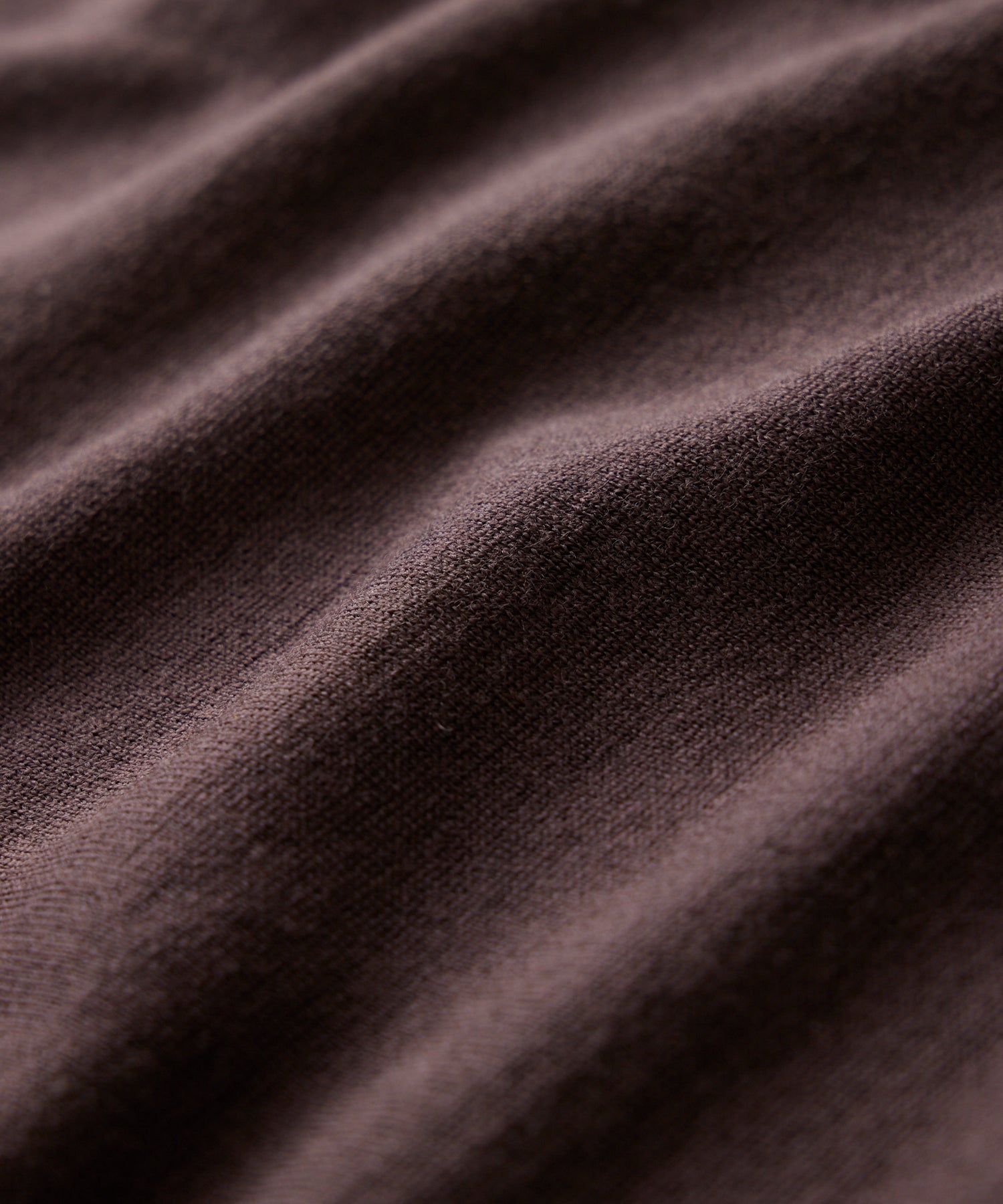 Todd Snyder x John Smedley Long Sleeve Polo in Truffle - Image 2