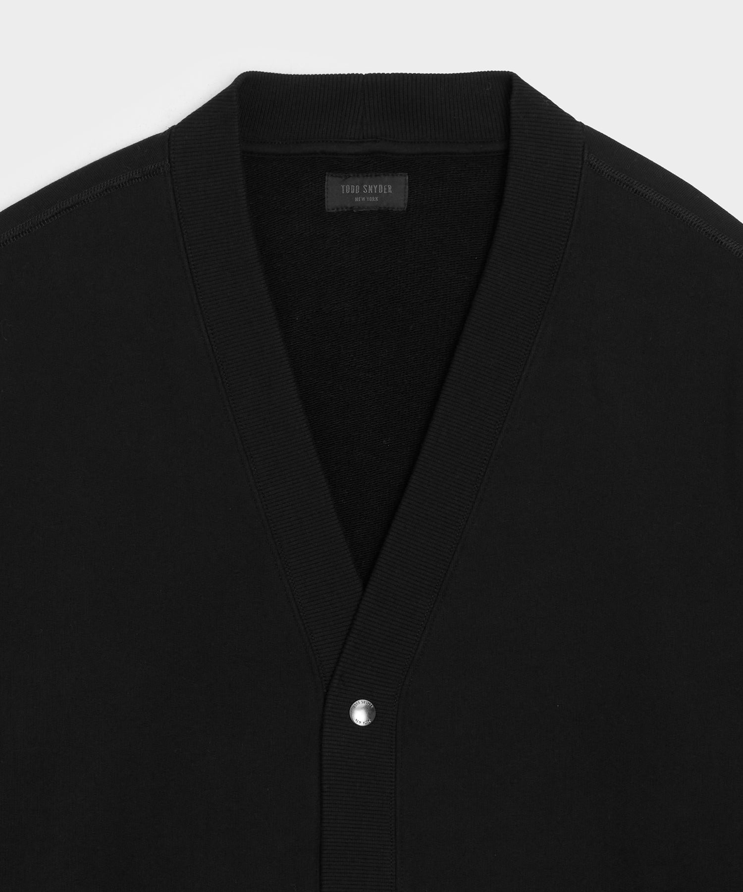 Relaxed Portuguese Terry Cardigan - Image 6